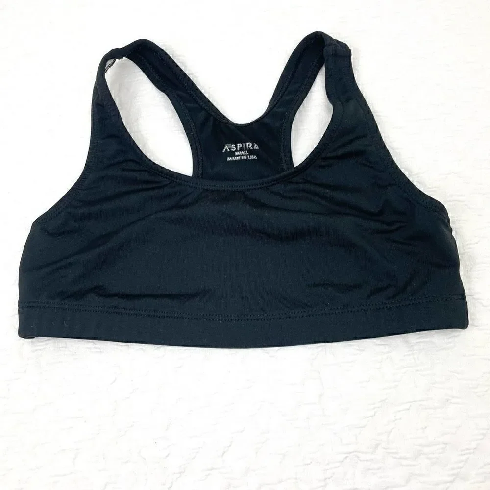 BUY 1 GET 1 FREE Aspire small black sports bra